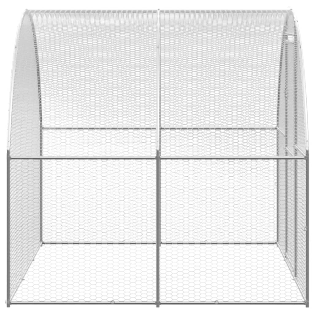 Galvanised Steel Chicken Coop 3x2x2m | HomeAndLiving
