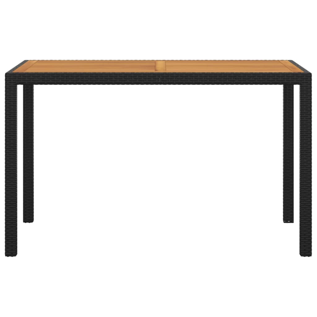 Stylish 3 Piece Garden Dining Set Black Living Space Upgrade Urban Style 