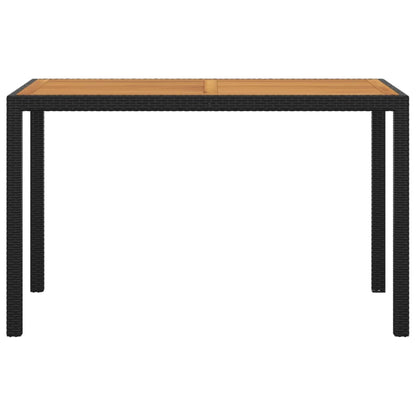 Stylish 3 Piece Garden Dining Set Black Living Space Upgrade Urban Style 