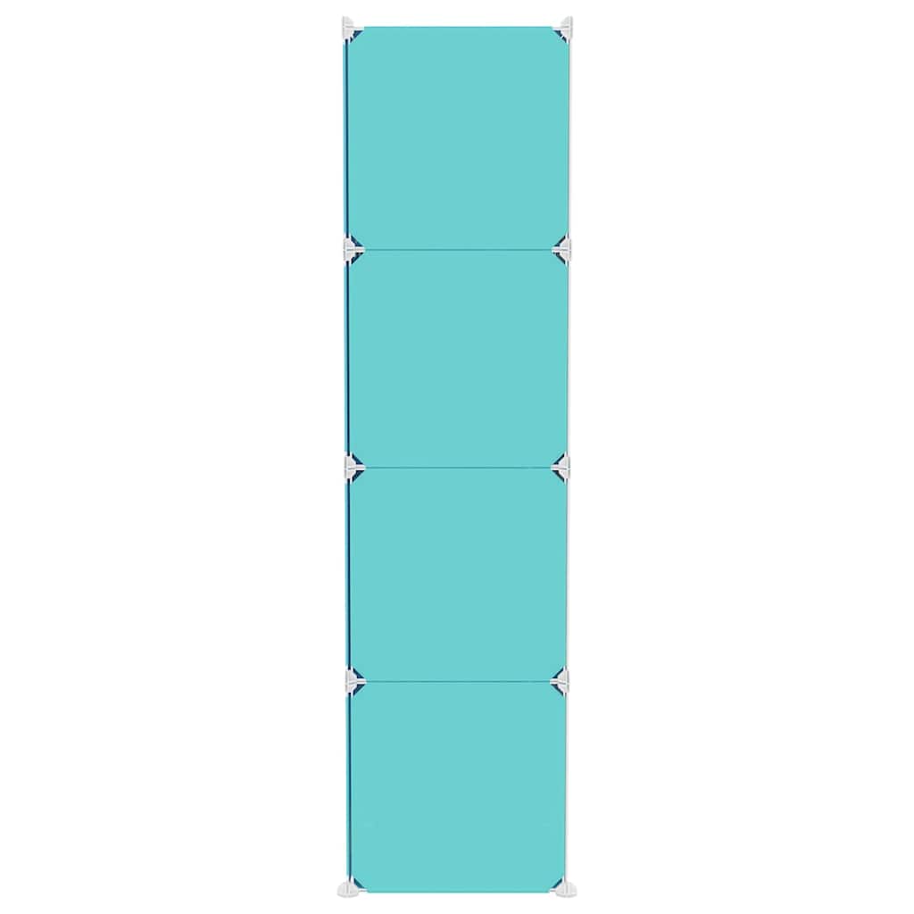 Kids Storage Cabinet Green 110 cm x 36.5 cm x 143.5 cm