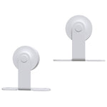 Sliding Door Hardware Kit 183cm Steel White | HomeAndLiving