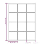 Black Metal Wall Mirror 80x60cm | HomeAndLiving