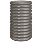 Galvanised Steel Garden Planter 40x68cm Grey | HomeAndLiving