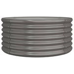 Galvanised Steel Garden Planter 80cm Round | HomeAndLiving