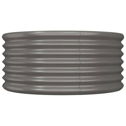 Galvanised Steel Garden Planter 80cm Round | HomeAndLiving