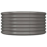 Galvanised Steel Garden Planter 80cm Round | HomeAndLiving
