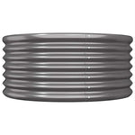 Galvanised Steel Garden Planter 80cm Round | HomeAndLiving