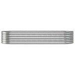 Galvanised Steel Raised Garden Bed 224x80cm | HomeAndLiving