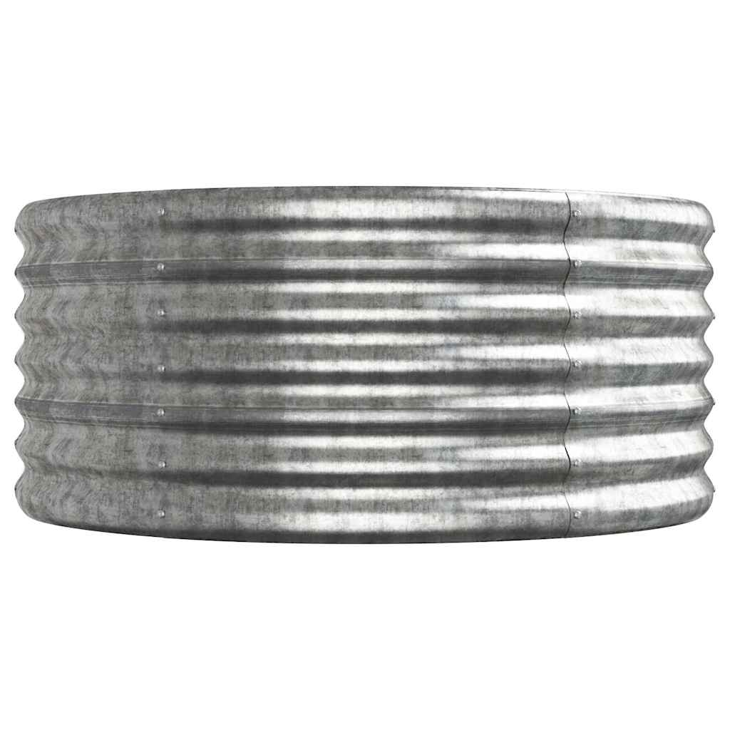 Galvanised Steel Raised Garden Bed 224x80cm | HomeAndLiving