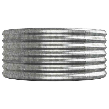 Galvanised Steel Raised Garden Bed 224x80cm | HomeAndLiving