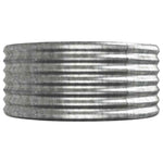 Galvanised Steel Raised Garden Bed 224x80cm | HomeAndLiving