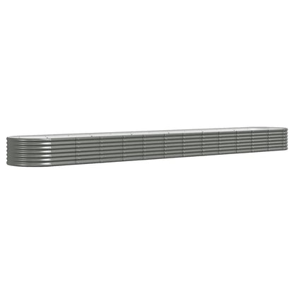 Galvanised Steel Raised Garden Bed 512cm Oval | HomeAndLiving