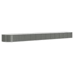 Galvanised Steel Raised Garden Bed 512cm Oval | HomeAndLiving