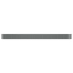 Galvanised Steel Raised Garden Bed 512cm Oval | HomeAndLiving