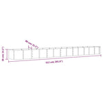 Galvanised Steel Raised Garden Bed 512cm Oval | HomeAndLiving
