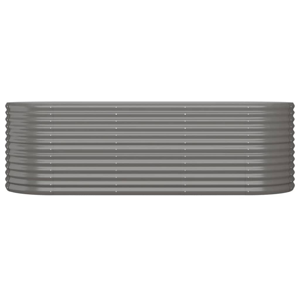 Galvanised Steel Raised Garden Bed 224x80cm | HomeAndLiving