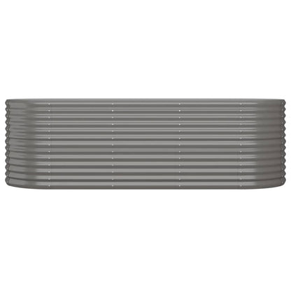 Galvanised Steel Raised Garden Bed 224x80cm | HomeAndLiving