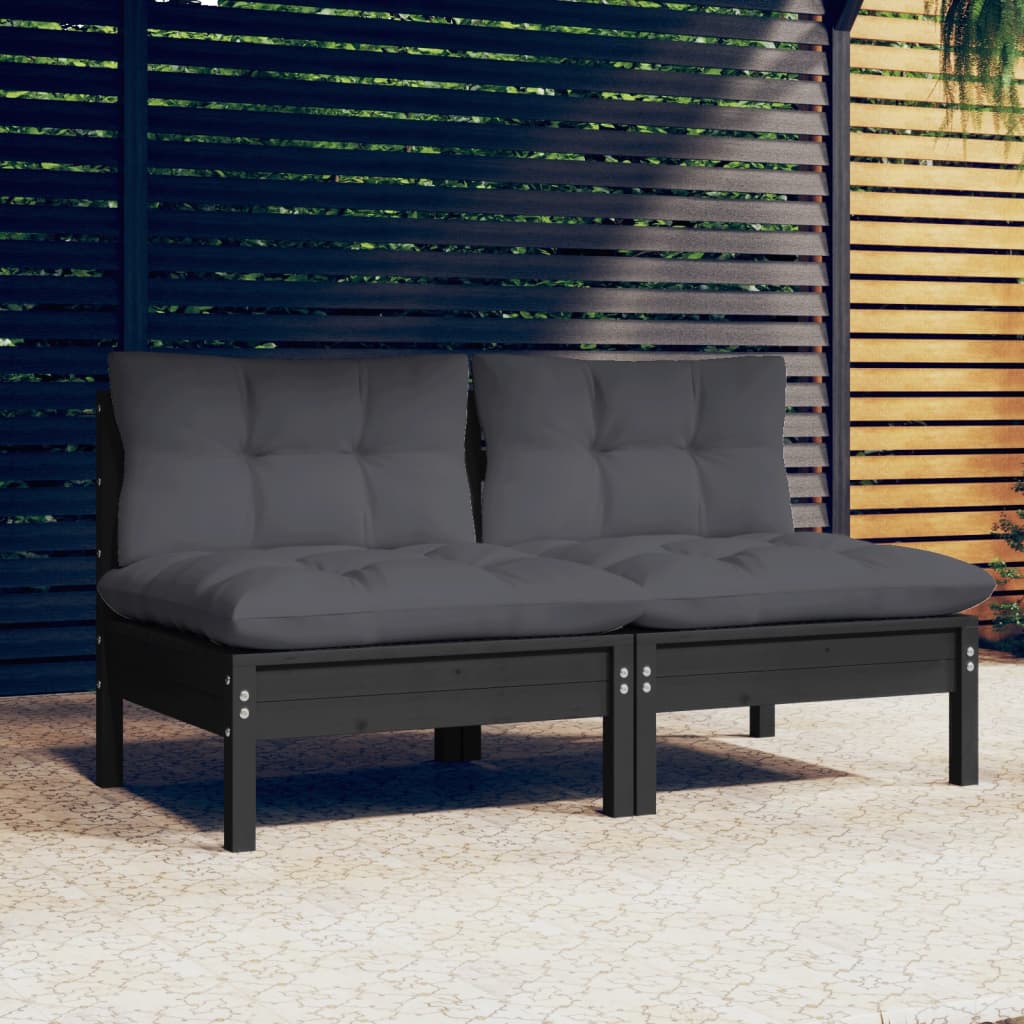 Comfortable 2 Seater Garden Sofa with Garden Gathering Modern Living 