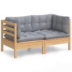 Durable 2 Seater Garden Sofa with Indoor Outdoor Use Modern Living