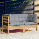Durable 2 Seater Garden Sofa with Indoor Outdoor Use Modern Living