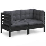Functional 2 Seater Garden Sofa with Outdoor Retreat Patio Relax
