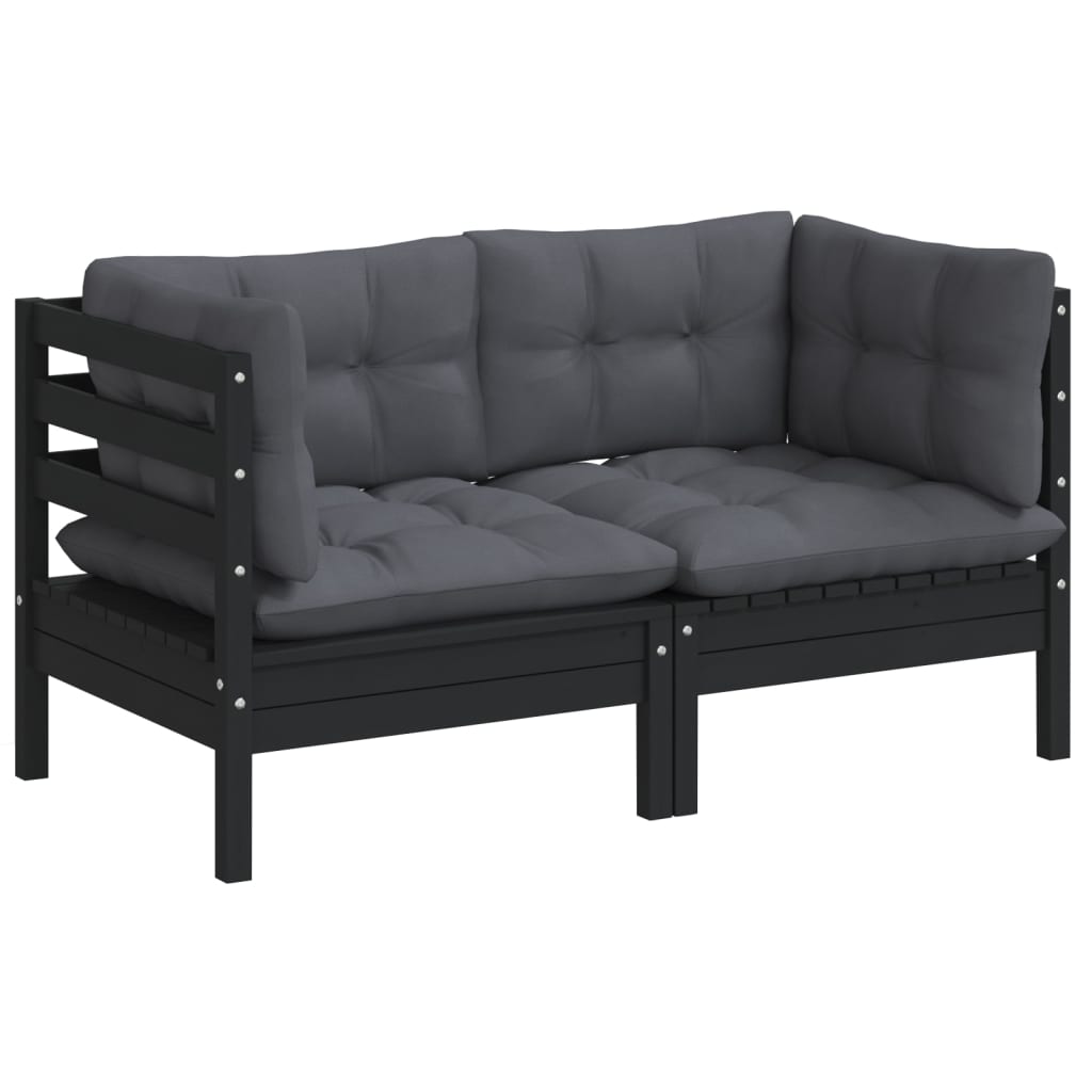 Functional 2 Seater Garden Sofa with Outdoor Retreat Patio Relax 