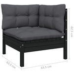 Functional 2 Seater Garden Sofa with Outdoor Retreat Patio Relax