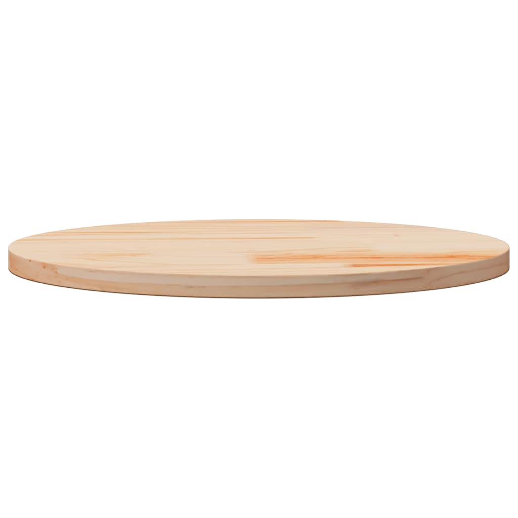 Round Pine Table Top 60cm Solid Wood | HomeAndLiving