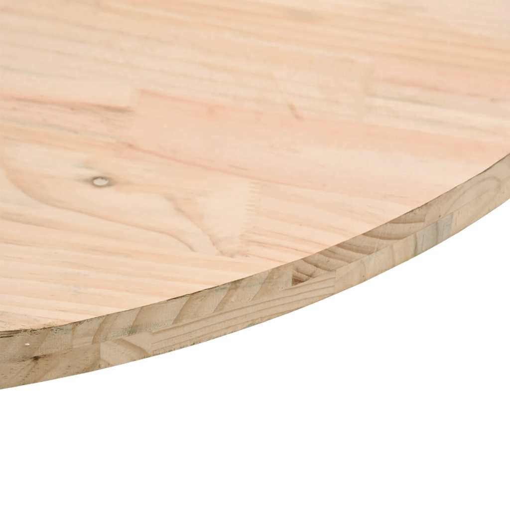 Round Pine Table Top 60cm Solid Wood | HomeAndLiving
