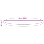 Round Pine Table Top 60cm Solid Wood | HomeAndLiving