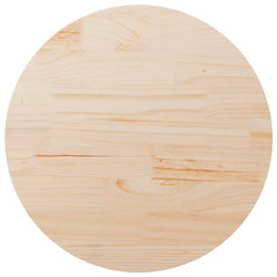 Round Pine Table Top 80cm Solid Wood | HomeAndLiving