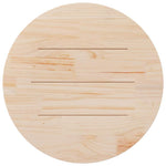Round Pine Table Top 80cm Solid Wood | HomeAndLiving