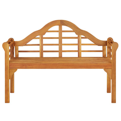 Acacia Wood Garden Bench 125cm Outdoor Seat | HomeAndLiving