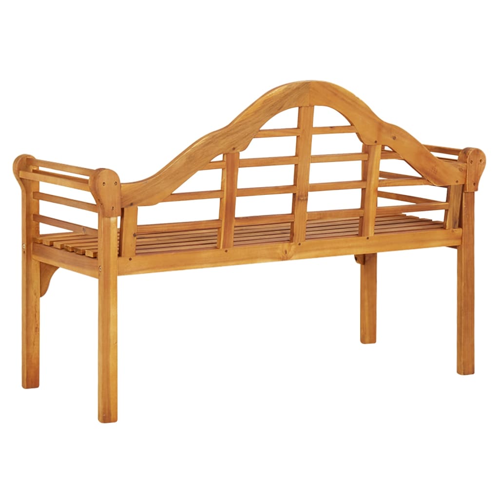 Acacia Wood Garden Bench 125cm Outdoor Seat | HomeAndLiving