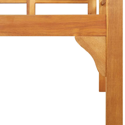 Acacia Wood Garden Bench 125cm Outdoor Seat | HomeAndLiving