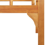 Acacia Wood Garden Bench 125cm Outdoor Seat | HomeAndLiving