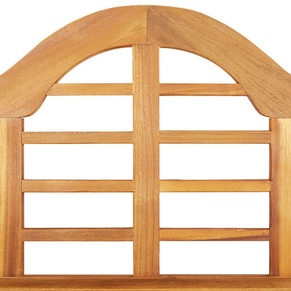Acacia Wood Garden Bench 125cm Outdoor Seat | HomeAndLiving