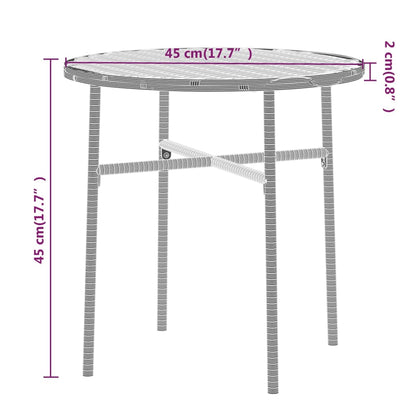 Decorative 3 Piece Garden Dining Set Daily Living Essential Boho 