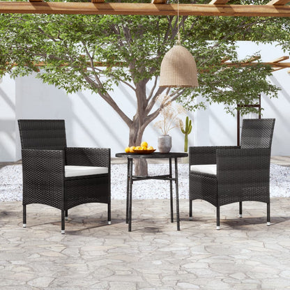 Decorative 3 Piece Garden Dining Set Daily Living Essential Boho 