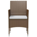 Contemporary 3 Piece Garden Dining Set Relaxing Seating Home Comfort
