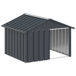 Galvanised Steel Dog Kennel Outdoor | HomeAndLiving