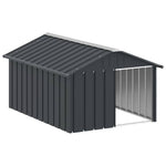 Galvanised Steel Dog Kennel Outdoor Large | HomeAndLiving