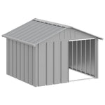 Galvanised Steel Dog Kennel Outdoor | HomeAndLiving