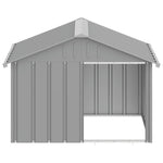 Galvanised Steel Dog Kennel Outdoor | HomeAndLiving
