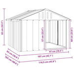 Galvanised Steel Dog Kennel Outdoor | HomeAndLiving
