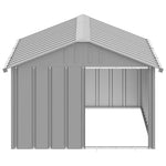 Galvanised Steel Dog Kennel Outdoor | HomeAndLiving
