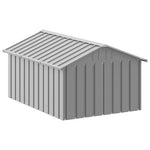 Galvanised Steel Dog Kennel Outdoor | HomeAndLiving