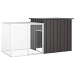 Galvanised Steel Chicken Cage 200x91x100cm | HomeAndLiving