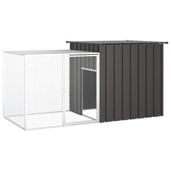 Galvanised Steel Chicken Cage 200x91x100cm | HomeAndLiving