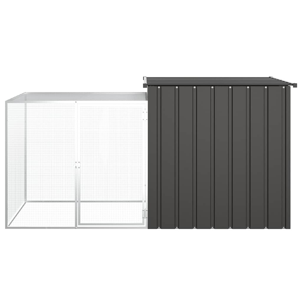 Galvanised Steel Chicken Cage 200x91x100cm | HomeAndLiving